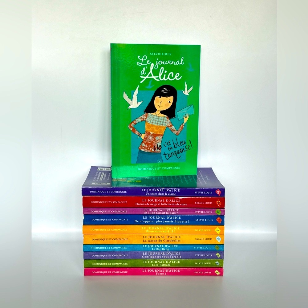 FRENCH Le Journal d’Alice tomes 1-11 livres Kids books 9 yrs/ans+ Sylvie Louis